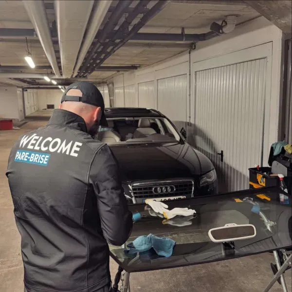 Changement pare brise près de Rouen