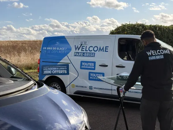Réparation pare brise près de Rouen